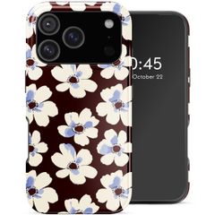 Selencia Vivid Backcover met MagSafe Apple iPhone 18 Pro / 17 Pro - Choco Flower Pop