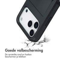 imoshion Backcover met pasjeshouder Apple iPhone 17 Pro Max - Zwart