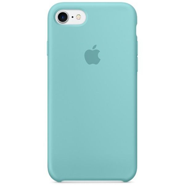 Apple Silicone Backcover iPhone SE (2022 / 2020) / 8 / 7 - Sea Blue