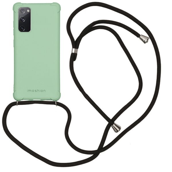 imoshion Color Backcover met koord Samsung Galaxy S20 FE - Groen