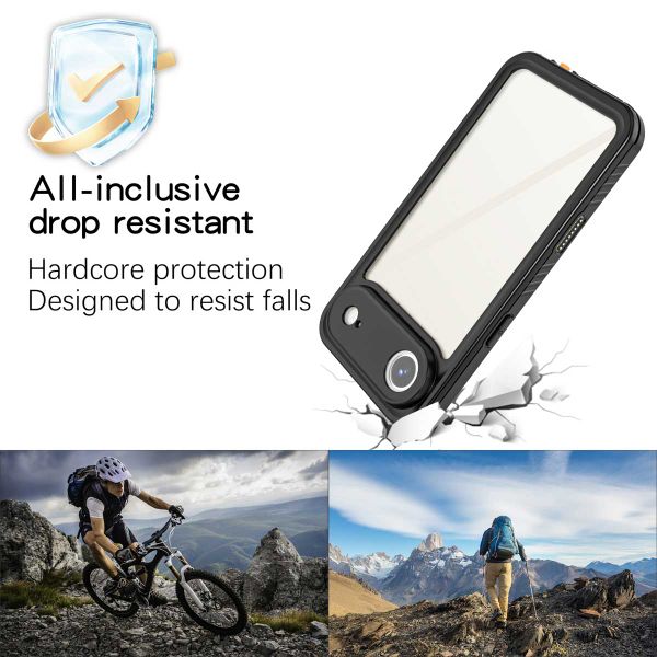 Redpepper Dot Plus Waterproof Backcover Apple iPhone Air - Zwart