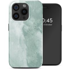 Selencia Vivid Case with MagSafe Apple iPhone 15 Pro - Marble Greyed Jade