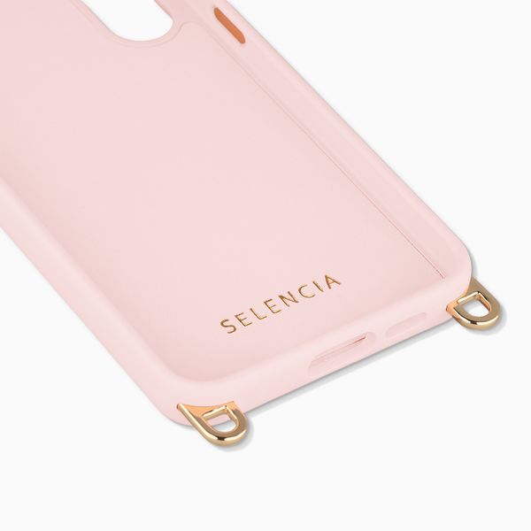 Selencia Rivièra MagSafe Backcover met afneembare haakjes Samsung Galaxy A53 - Sorbet Pink