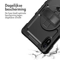 Accezz Rugged Backcover met schouderstrap Xiaomi Redmi Pad 2 - Zwart