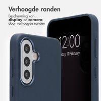 Accezz MagSafe Leather Backcover Samsung Galaxy A57 (5G) - Nightfall Blue
