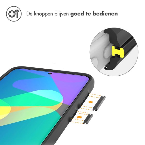 imoshion Rugged Hybrid Case Samsung Galaxy S23 Plus - Zwart