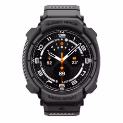 Spigen Rugged Armor™ Pro case Samsung Galaxy Watch Ultra 2 (47 mm) - Matte Black