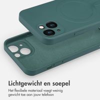 imoshion Color Backcover met MagSafe iPhone 13 - Donkergroen