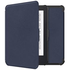 imoshion Slim Soft Case Bookcase Kobo Clara 2E / Tolino Shine 4 - Donkerblauw