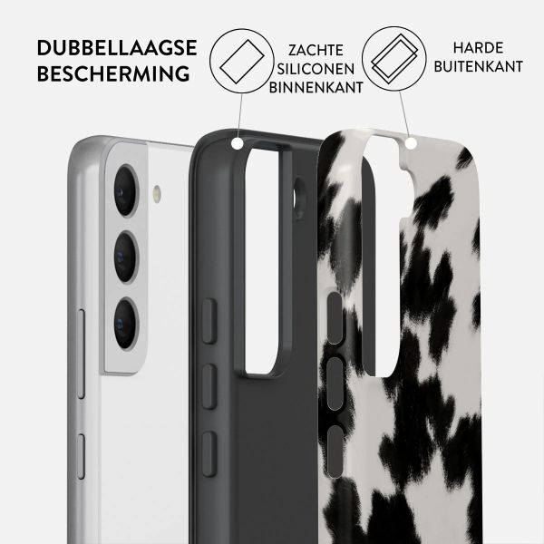 Burga Tough Backcover Samsung Galaxy S22 - Achromatic