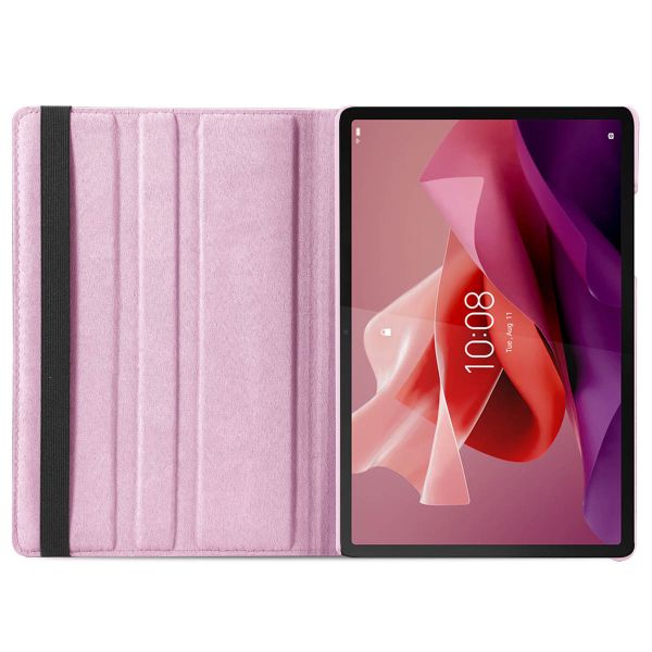 imoshion 360° draaibare Bookcase voor de Lenovo Tab P12 - Roze