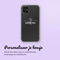 Hoesje met eigen foto en/of tekst Apple iPhone 11 - Sierlijk hartje