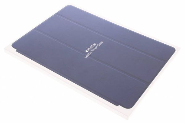 Apple Leather Smart Cover iPad 9 (2021) 10.2 inch / 8 (2020) 10.2 inch / 7 (2019) 10.2 inch / Pro 10.5 (2017) / Air 3 (2019) - Blauw