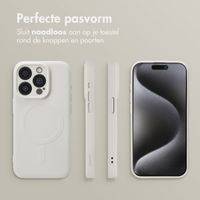 imoshion Color Backcover met MagSafe Apple iPhone 15 Pro - Beige