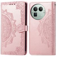 imoshion Mandala Bookcase Realme GT 8 Pro - Rosé Goud