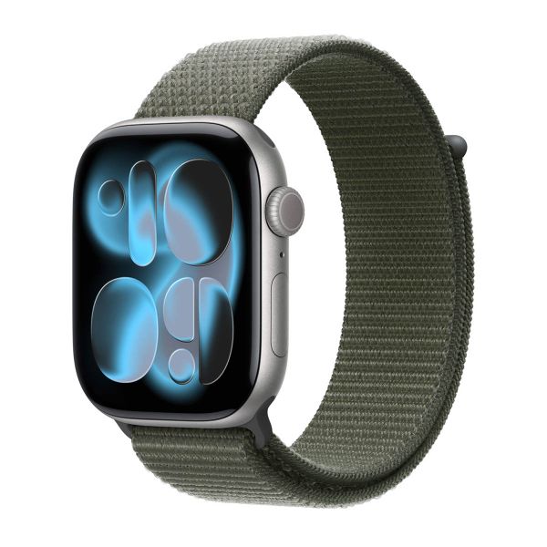 Apple Sport Loop band Apple Watch Series 1 t/m 11 / SE / Ultra (44/45/46/49 mm) - Forest