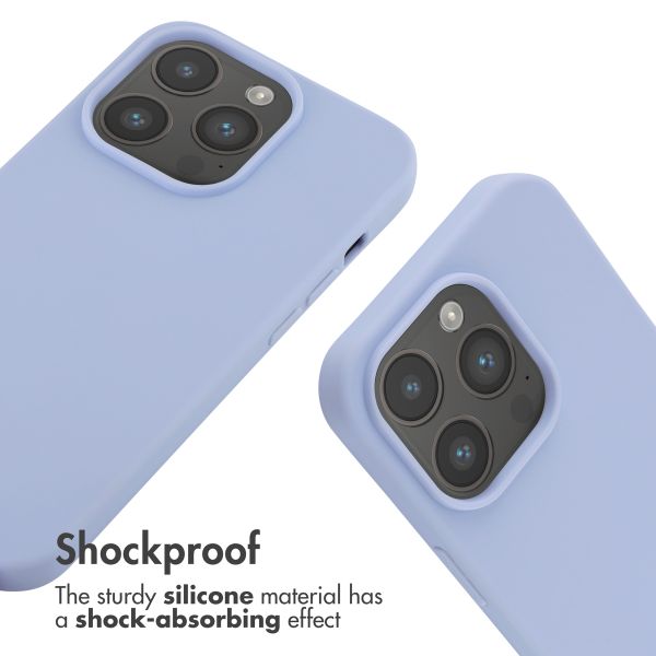 imoshion Silicone Case with Strap Apple iPhone 14 Pro - Purple