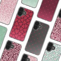 imoshion Design hoesje Apple iPhone 16 - Hearty Coral Dust