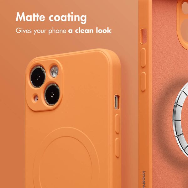 imoshion Colour Back Cover with MagSafe Apple iPhone 13 - Orange