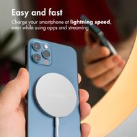 Accezz Wireless Charger USB-C - MagSafe and Qi2 Wireless Charger - 1 Metre - White
