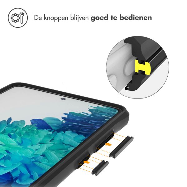 imoshion Rugged Hybrid Case Samsung Galaxy S20 - Zwart