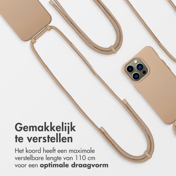 imoshion Color Backcover met afneembaar koord MagSafe Apple iPhone 13 Pro - Nude