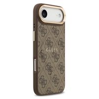 Guess Classic 4G Logo Backcover met MagSafe Apple iPhone Air - Bruin