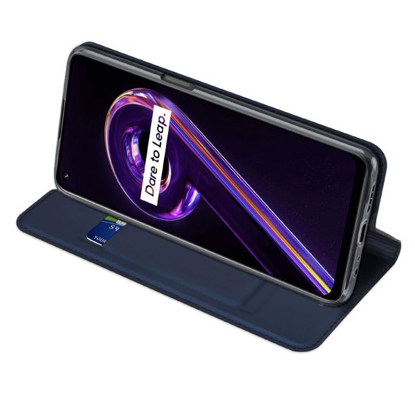 Dux Ducis Slim Softcase Bookcase Realme 9 Pro / Realme 9 5G - Donkerblauw