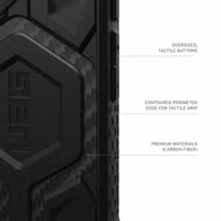 UAG Monarch Pro Backcover Apple iPhone 16 - Carbon Fiber