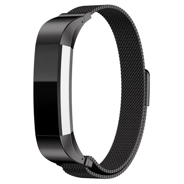 imoshion Milanees Watch bandje Fitbit Alta (HR) - Zwart