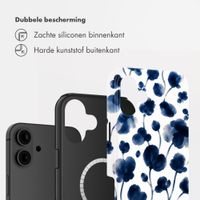 Selencia Vivid Backcover met MagSafe Apple iPhone 16 - Midnight Blossom