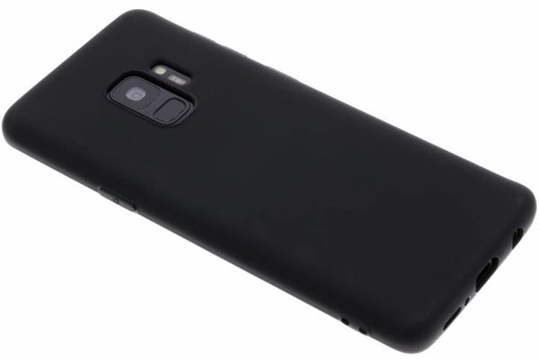 Color Backcover Samsung Galaxy S9 - Zwart