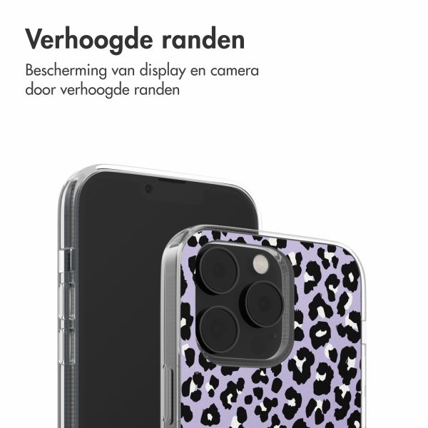 imoshion Design hoesje Apple iPhone 14 - Leopard Lilac