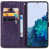 imoshion Mandala Bookcase Samsung Galaxy S21 - Paars