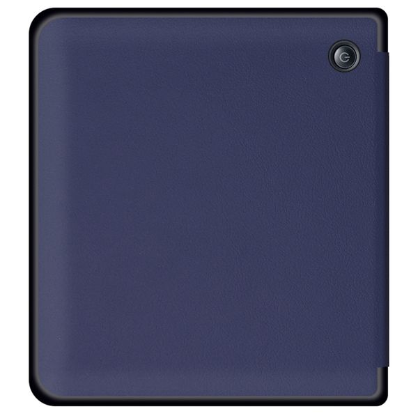 imoshion Slim Hard Case Sleepcover met stand Kobo Libra H2O - Donkerblauw