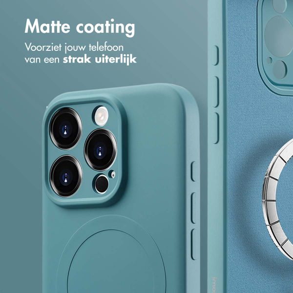 imoshion Color Backcover met MagSafe Apple iPhone 16 Pro Max - Smoke Green