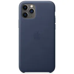 Apple Leather Backcover Apple iPhone 11 Pro - Midnight Blue