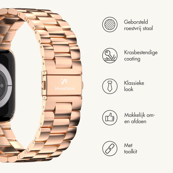 imoshion Stalen bandje Apple Watch | 38/40/41/42 mm - Rosé Goud