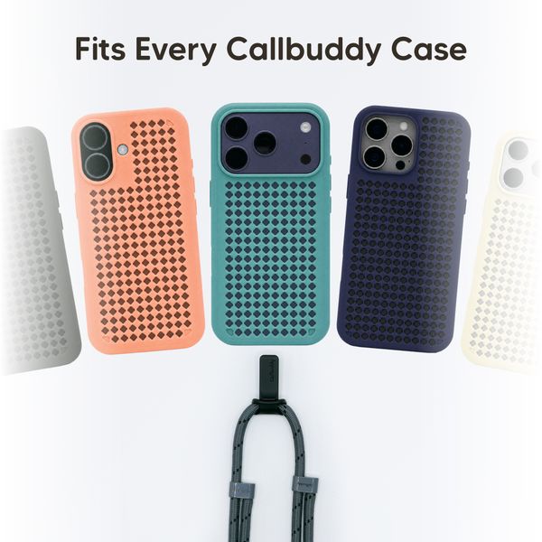 Callbuddy Lanyard - Cross Body Telefoonkoord - Shadow Gray
