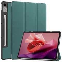 imoshion Trifold Bookcase Lenovo Tab P12 - Donkergroen
