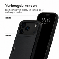 imoshion Backcover met pasjeshouder Apple iPhone 18 Pro / 17 Pro - Zwart