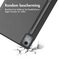 imoshion Trifold Bookcase Lenovo Idea Tab Pro - Zwart