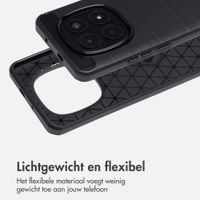 imoshion Brushed Backcover Xiaomi Redmi Note 15 Pro Plus (5G) - Zwart