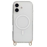Selencia Rivièra MagSafe Backcover met afneembare haakjes Apple iPhone 17 - Transparant