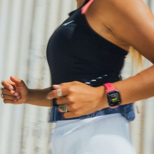 Nomad Tempo siliconen band Apple Watch Series 1 - 9 / SE (38/40/41 mm) | Series 10 / 11 (42 mm) - Coral