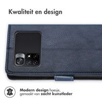 imoshion Luxe Bookcase Xiaomi Poco M4 Pro 5G - Donkerblauw