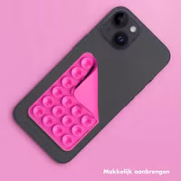 Selencia 2-Pack Telefoonhouder Zuignap - Roze