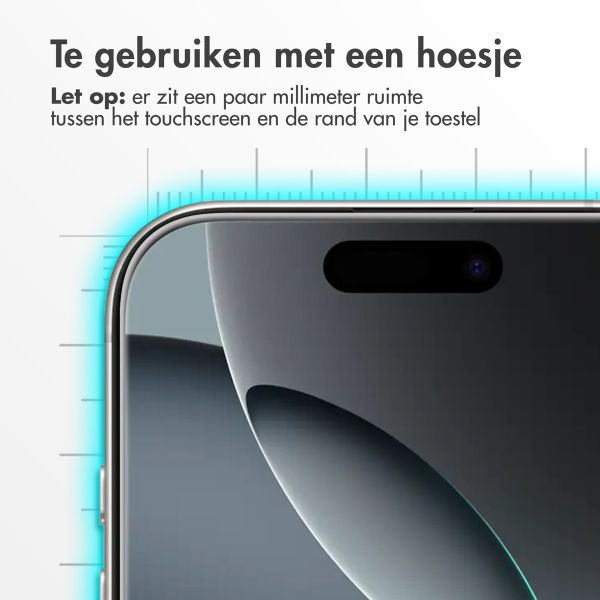 Accezz Gehard Glas Screenprotector Apple iPhone Air
