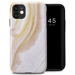 Selencia Vivid Tough Backcover iPhone 11 - Chic Marble Gold