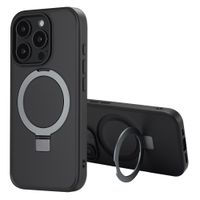 Accezz Ring Stand Backcover met MagSafe Apple iPhone 16 Pro Max - Zwart